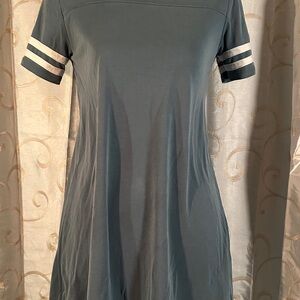 SO Blue Short Sleeve Ultrasoft Women's Sleep Shirt - S